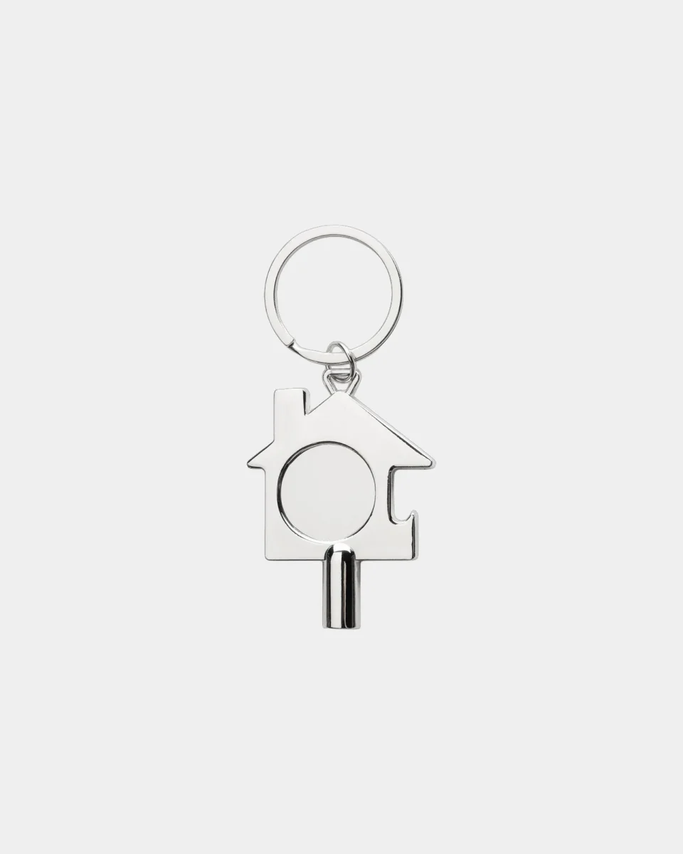 Porte-clés en alliage de zinc recyclé à personnaliser – Image 8