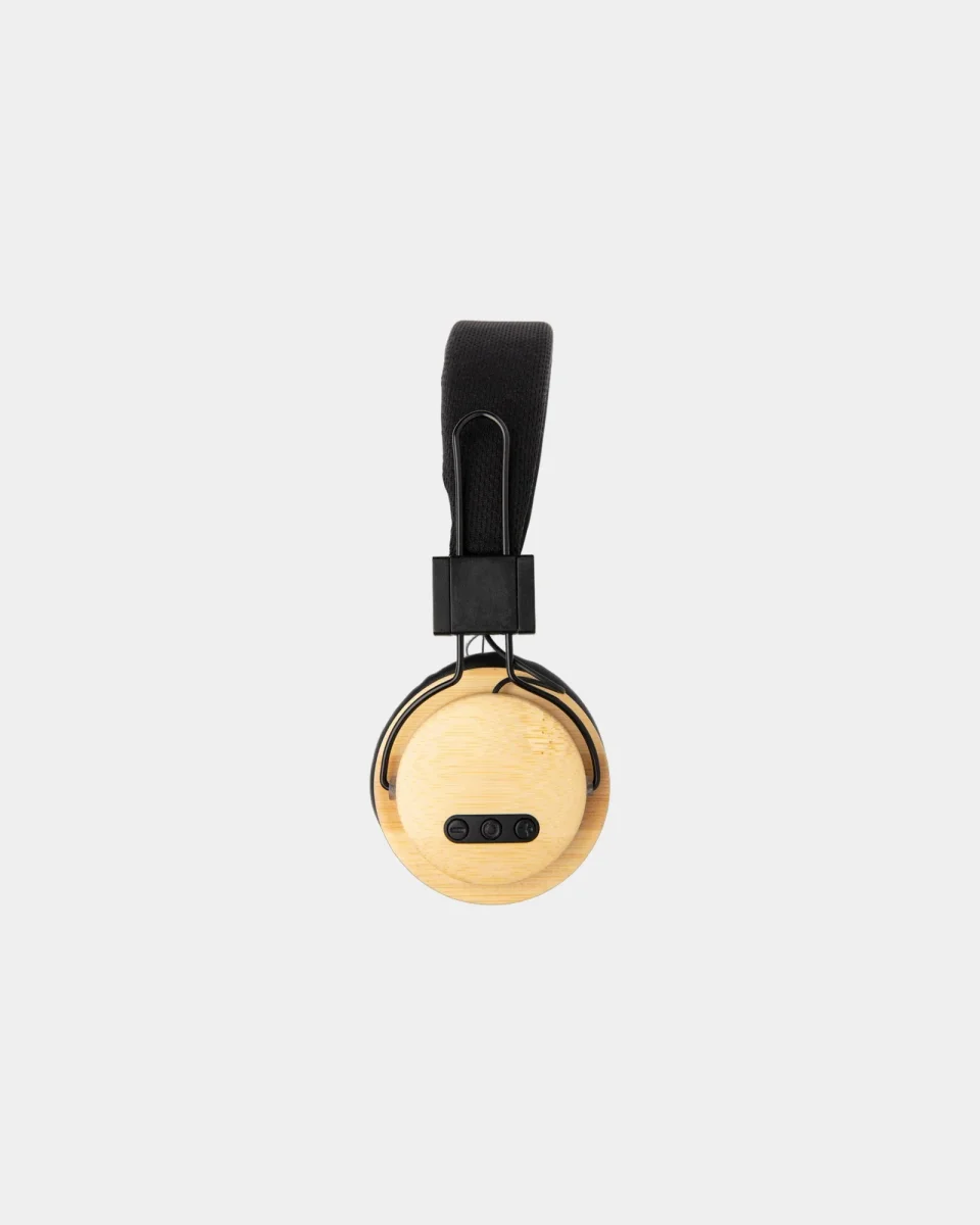 Casque audio en bambou à personnaliser – Image 6